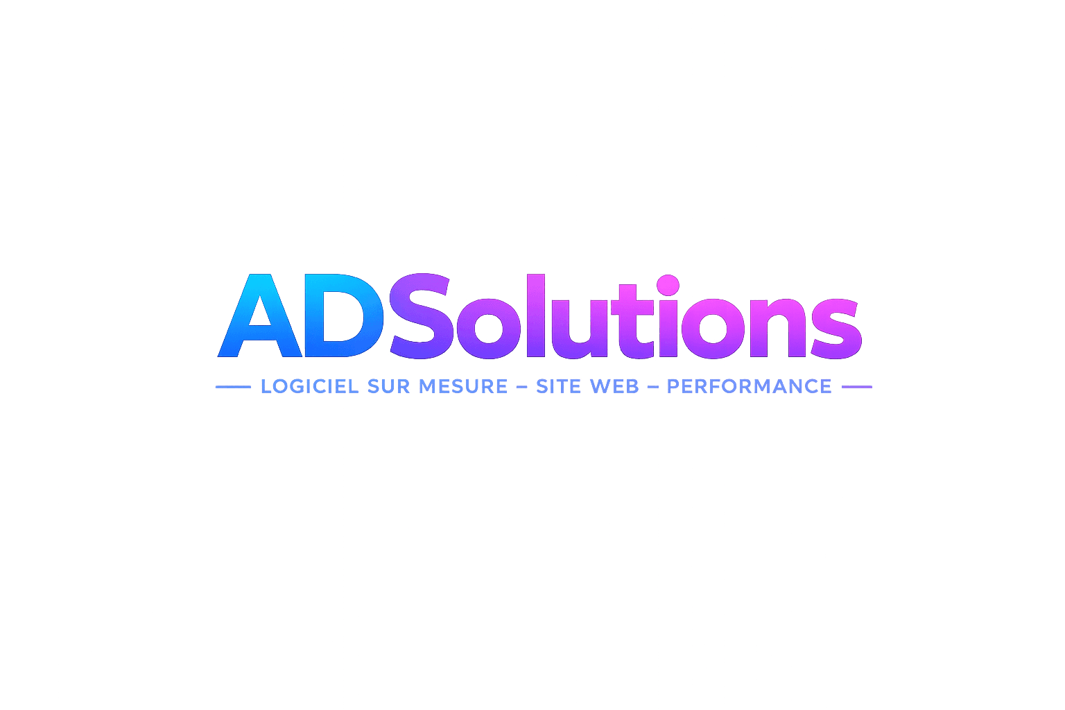 ADSolutions – Logiciels sur mesure